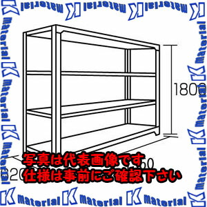【P】【代引不可】【人間宅送りとどける不可】ESCO(エスコ) 1550x620x1800粍/４段 スチール写真棚 EA976C-54 [ZES066864]