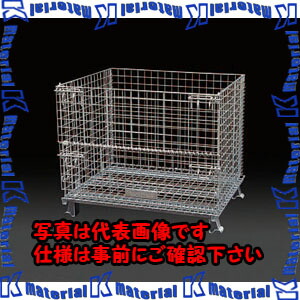 【代引不可】【個人宅配送不可】ESCO(エスコ) 650x 900x680mm/1000kg メッシュパレット EA985R-7 [ZES069593]