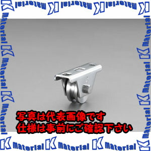 【P】【代引不可】【個人宅配送不可】ESCO(エスコ) 90mm 戸 車(重量用・ステンレス製) EA986RB-90 [ZES070413]