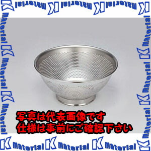 【P】【代引不可】【個人宅配送不可】ESCO(エスコ) φ225x 85mm 洗浄ざる(ステンレス製) EA992C-42 [ZES071573]