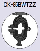 【P】【代引不可】【個人宅配送不可】【受注生産品】 未来工業 CK-85BWTZZ 1個 ケーブルカッシャー C形鋼用 先頭Wカッシャー 80BWT型 [MR01391]｜k-material