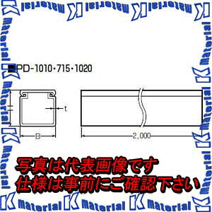 【代引不可】【個人宅配送不可】 【送料無料ライン対象外商品】 未来工業 PD-1010J 1本 プラスチックダクト 1010型 2m ベージュ [MR09596]｜k-material