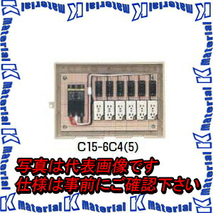 未来工業 C15-6C5 1個 屋外電力用仮設ボックス ELB組込品 透明蓋 [MR01859]｜k-material 39,131円