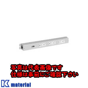 【P】【代引不可】【個人宅配送不可】日東工業 RD81-6N (コンセントバ- コンセントバー [OTH01569]｜k-material