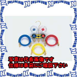【P】【代引不可】TASCOタスコ サイトグラス・高精度ゲージ付マニホールド TA120A-2 [TAS0087]｜k-material