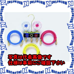 【代引不可】TASCOタスコ サイトグラス付ゲージマニホールド TA120T-2 [TAS0107]｜k-material