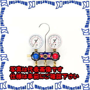 【P】【代引不可】TASCOタスコ Ｒ４１０Ａ／Ｒ３２ゲージマニホールドキット TA122FVH-1 [TAS0146]｜k-material