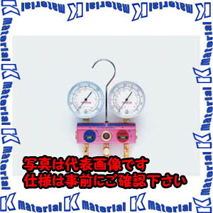【P】【代引不可】TASCOタスコ Ｒ４１０Ａ／Ｒ３２ゲージマニホールドキット TA122GB-2 [TAS0153]｜k-material