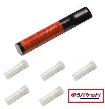 【ゆうパケット】ハッカホルダー　ブライヤーとハッカスペアー５個セット【送料込価格】ハッカ　パイプ
