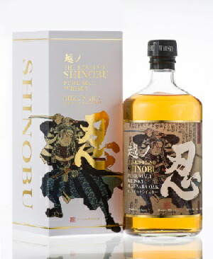 越ノ忍ウイスキー　10年 ピュアモルトウイスキー 新潟直送計画】越ノ忍 ピュアモルトウイスキー10年 – 新潟麦酒