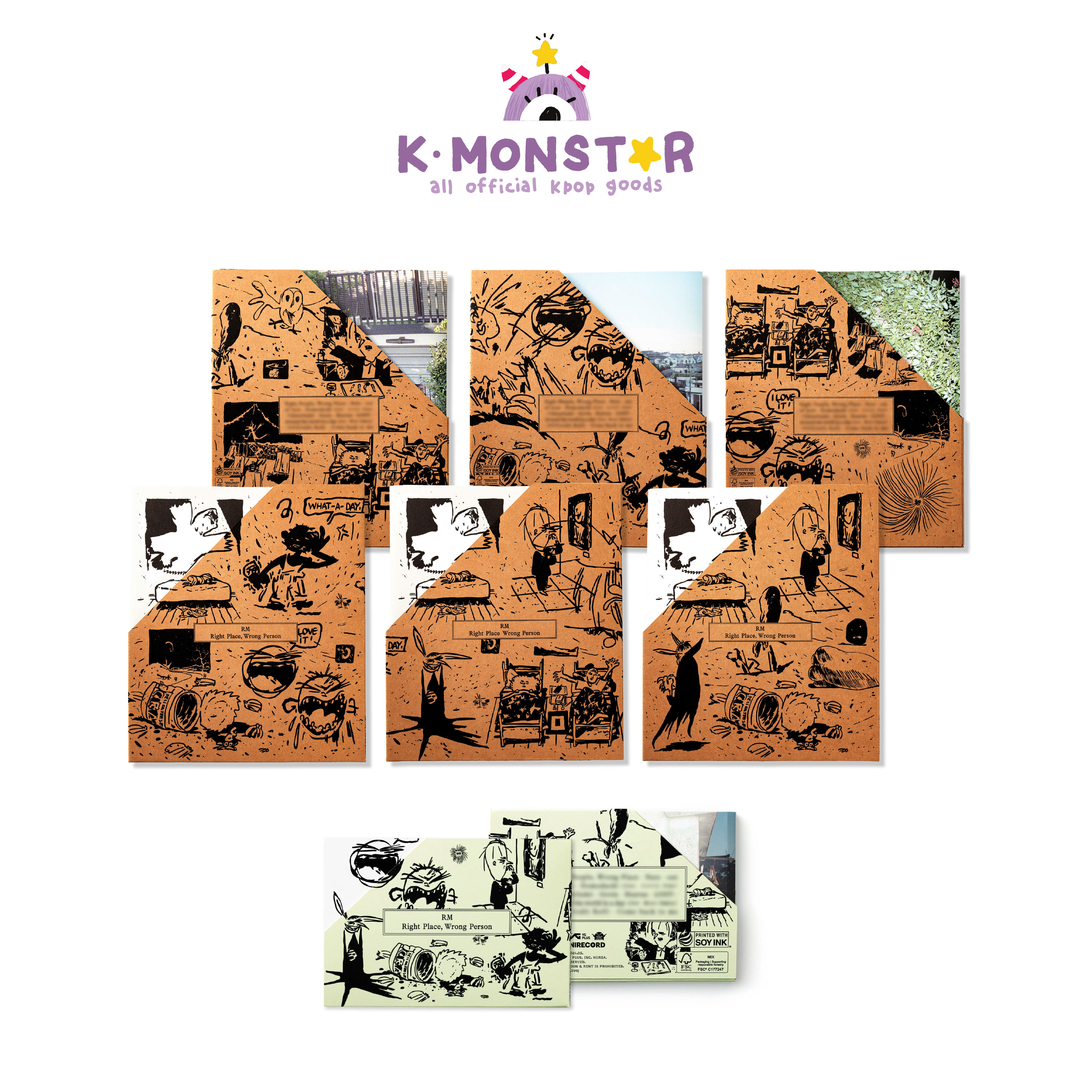 楽天市場】BTS RM - RIGHT PLACE, WRONG PERSON / LP / アルバム