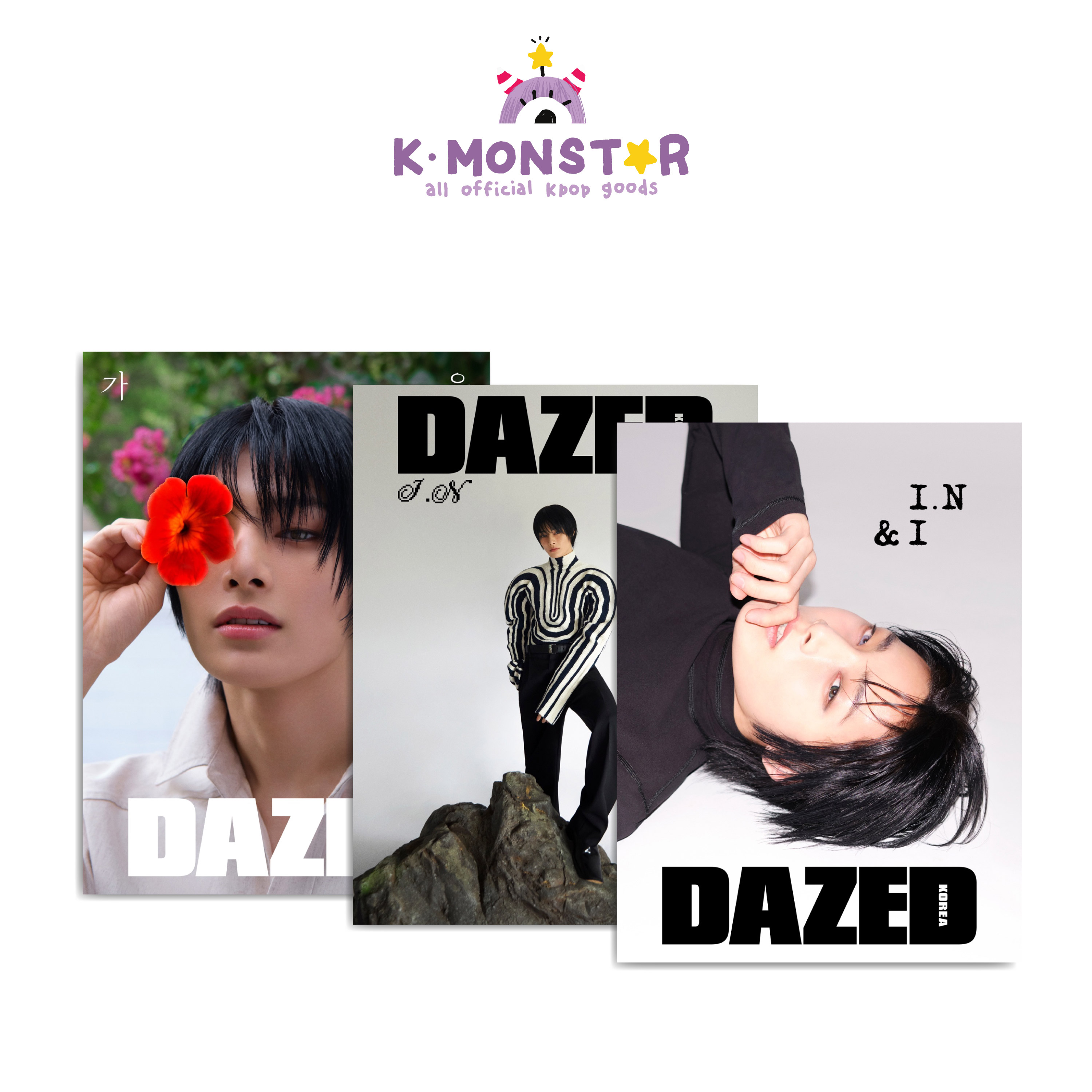 【楽天市場】[和訳付き] Dazed Korea 2024年 10月号 Stary Kids I.N KIM DAMI 7種 韓国雑誌