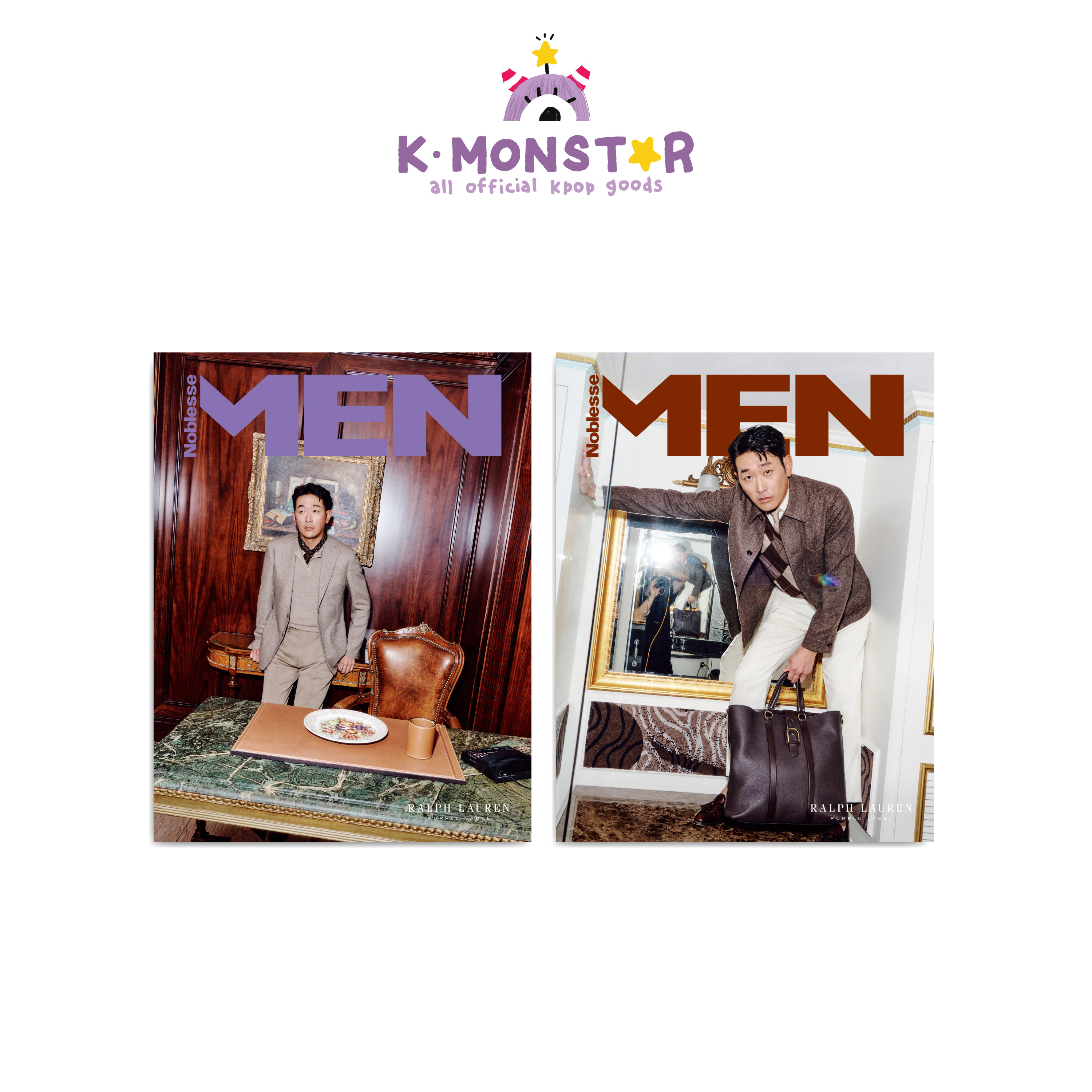 楽天市場】【和訳付き】 MEN Noblesse 9月号(2024) 2種選択 表紙