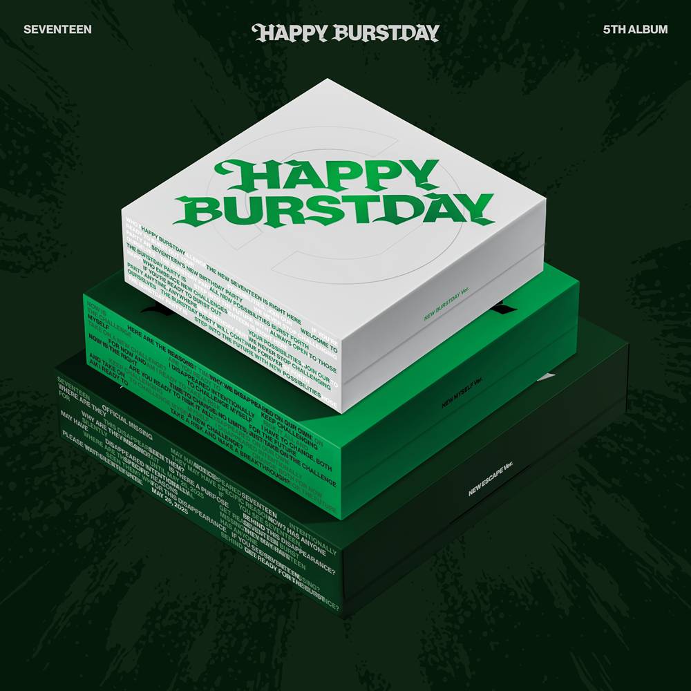 楽天市場】SEVENTEEN HAPPY BURSTDAY / 5TH ALBUM svt セブチ