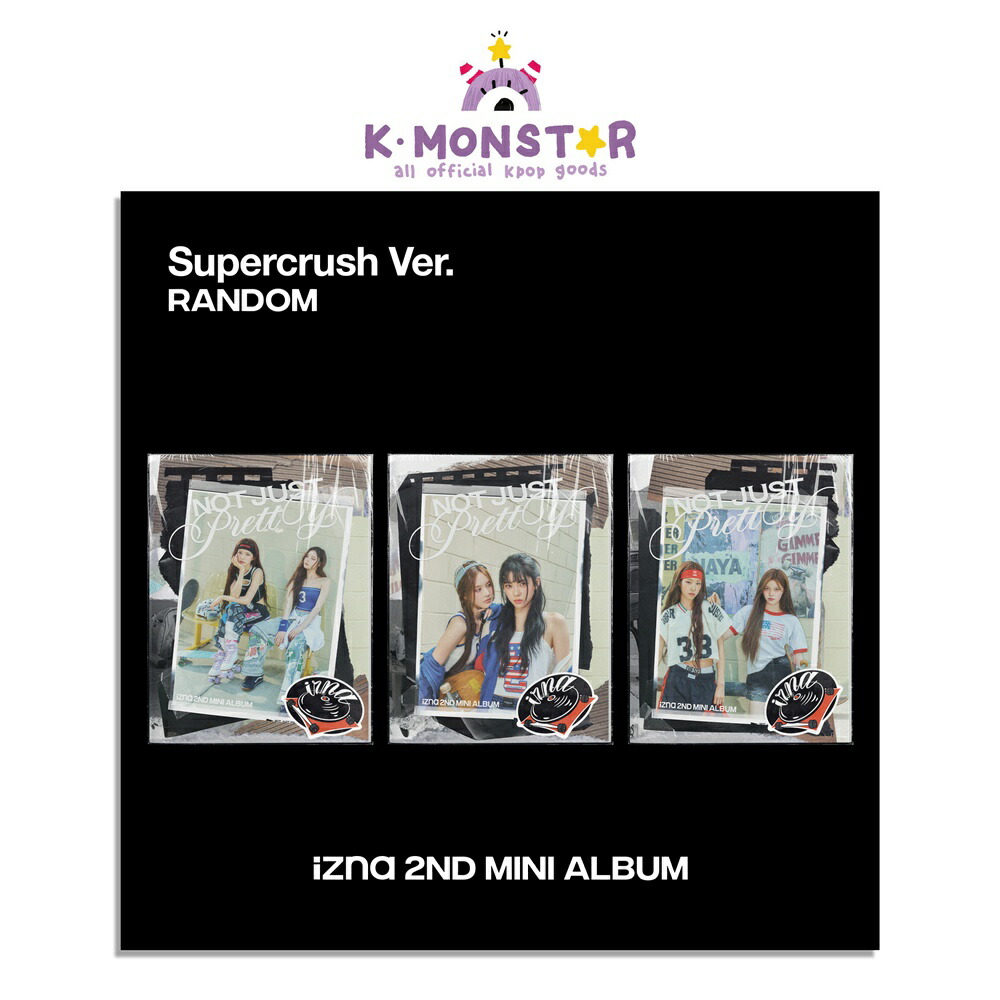 楽天市場】POSTERBOOK VER / izna - NOT JUST PRETTY / アルバム3種