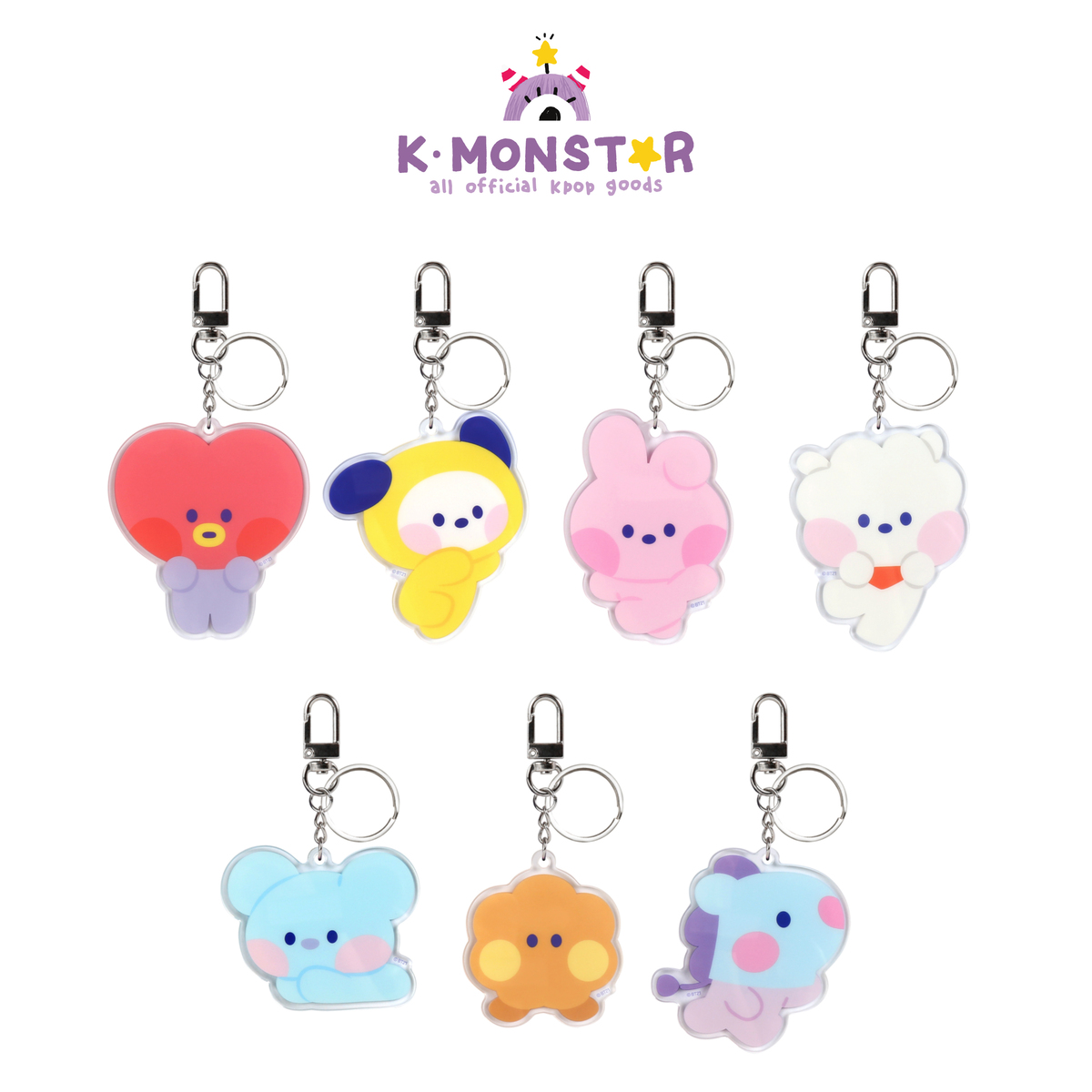 楽天市場】BT21 mini minini Fruit Theme Keyring ミニ ミニニ 