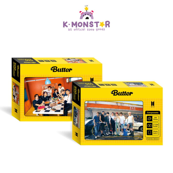 【楽天市場】BTS BUTTER 500PCS JIGSAW PUZZLE SET：KMONSTAR