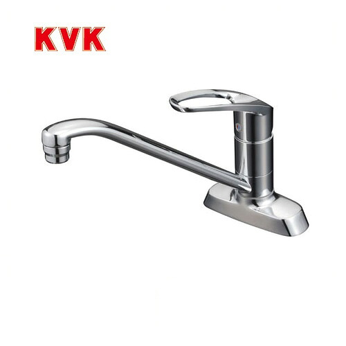 [KM5081T]KVK キッチン水栓 キッチン用水栓 シングルレバー式混合栓 流し台用 取付穴ピッチ100mm 泡沫 逆止弁 キッチン用 混合水栓 キッチン 水栓 蛇口 キッチン水栓金具 ツーホールタイプ 2穴 おしゃれ ミニキッチン向け｜家電のネイビー 14,476円