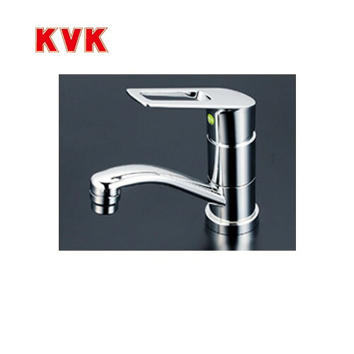 [KM7011TEC]KVK 洗面水栓 ワンホールタイプ シングルレバー式混合栓 洗面用 eレバー 泡沫 省施工仕様 逆止弁 取付穴径（mm）：φ36～38 洗面台 洗面所 蛇口 【パッキン無料プレゼント！（希望者のみ）】 【送料無料】 おしゃれ｜家電のネイビー