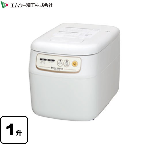 [RM-101SN] かがみ論なく エムケー精工 餅つき機 パソコン論なくつき機 1升手合い（5合～1升） 取り出しカンタン入れもの お取りつくろうカンタン 白いこと 【貨物輸送無料】