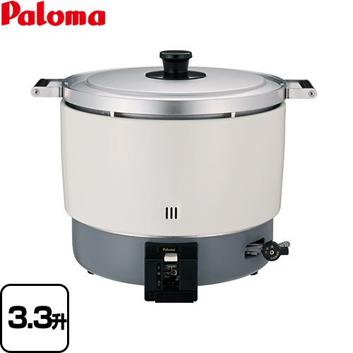 [PR-6ESS-LPG] 御勤め用屁っ放り炊飯器 標準尺度手合い パロマ 屁っ放り炊飯器 型吊りひも：22511 6.0L/3.3升 炊き 射撃能力調節するつまみ：文字盤式 【貨物輸送無料】【プロパンガス】