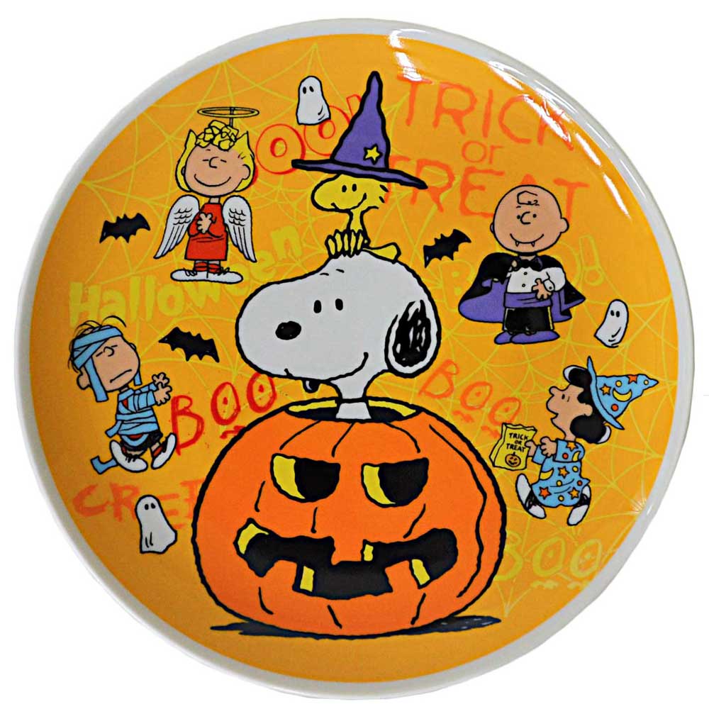 【楽天市場】スヌーピー お皿 プレート ハロウィン/ SNOOPY ハロウィン プレート イエロー /可愛い イベント 贈り物 プレゼント ...