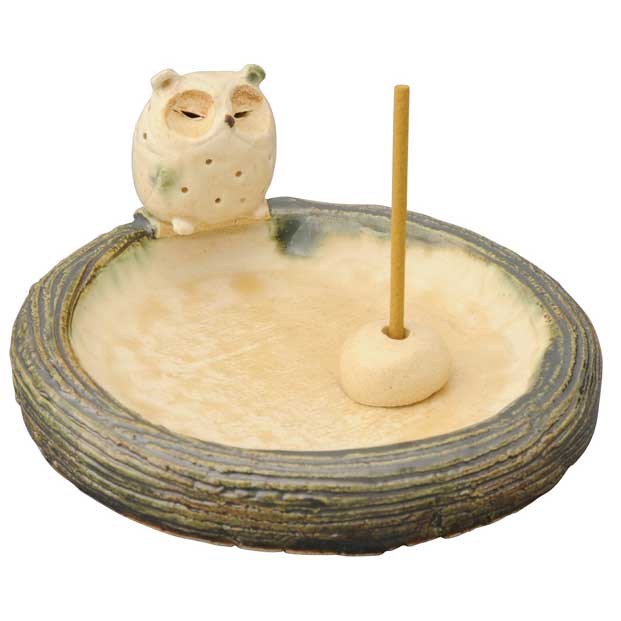 楽天市場】高麗青磁 福籠香炉[ふくろう 磁器 香炉 青磁 焼き物 縁起物