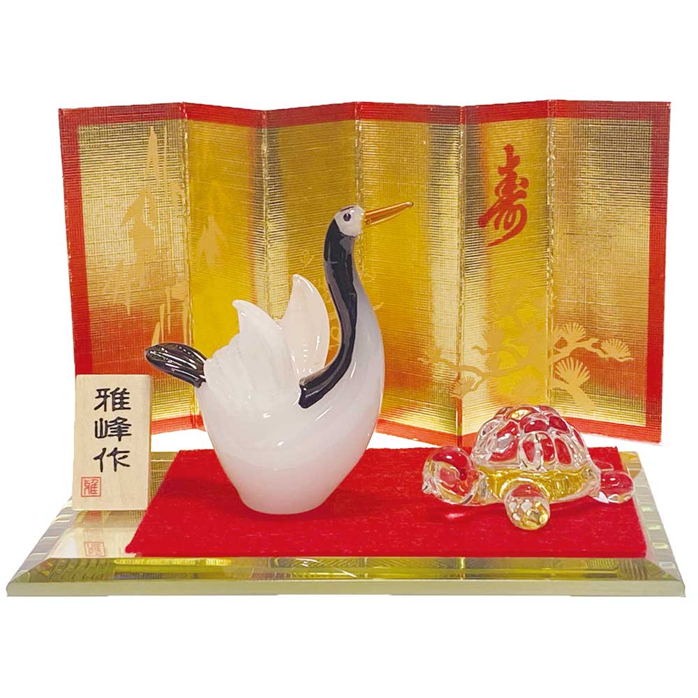 銅器 鶴双喜亀鶴 長寿亀 開運 風水 招財 置物 工芸品 029 真鍮 置物 鶴 亀 ツル カメ ビンテージ 風水 開運 金運