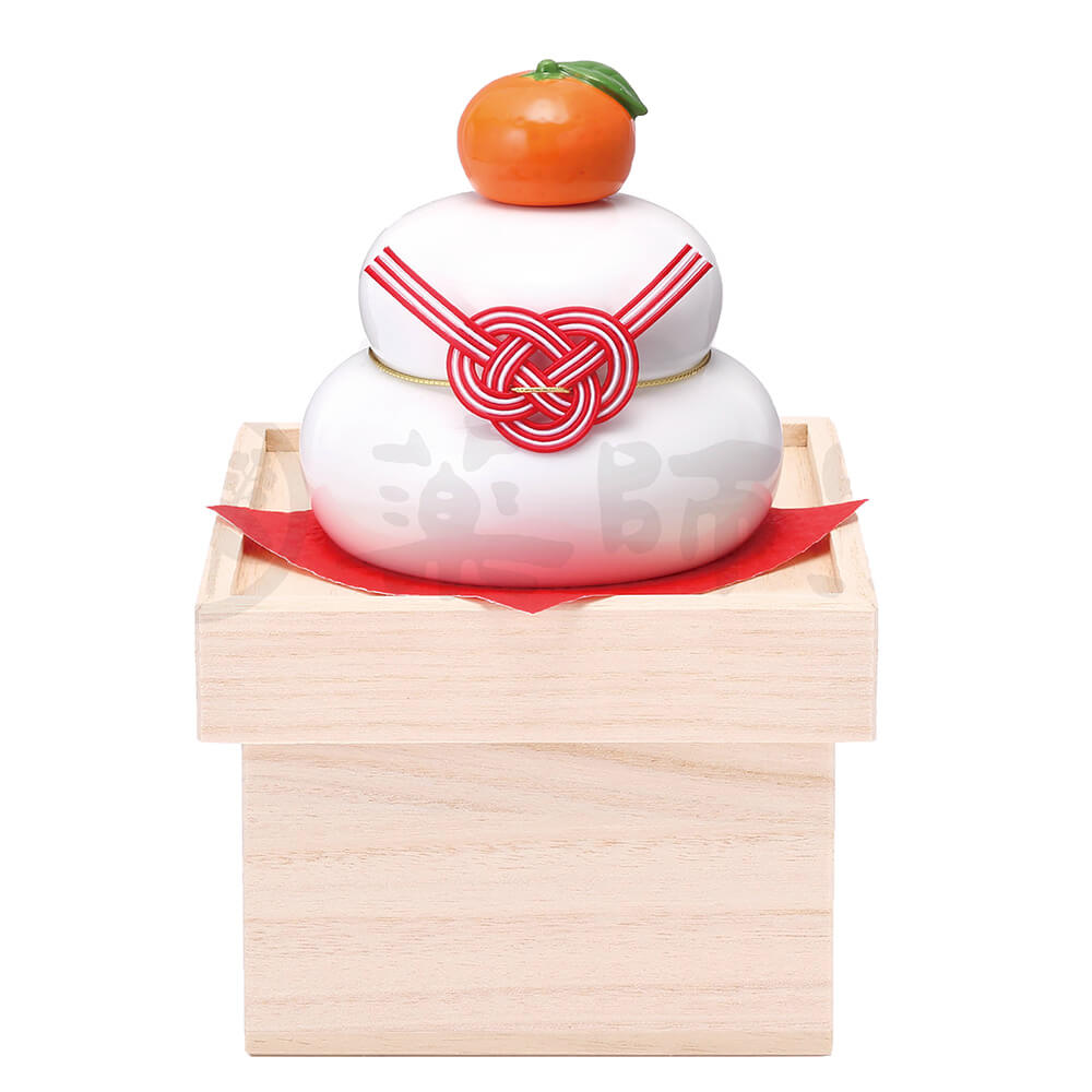 鏡餅 (白)（大）伊勢海老付 【正月飾り】 楽天市場】正月飾り 鏡餅 置物 ちりめん製 鏡もち 伊勢海老付