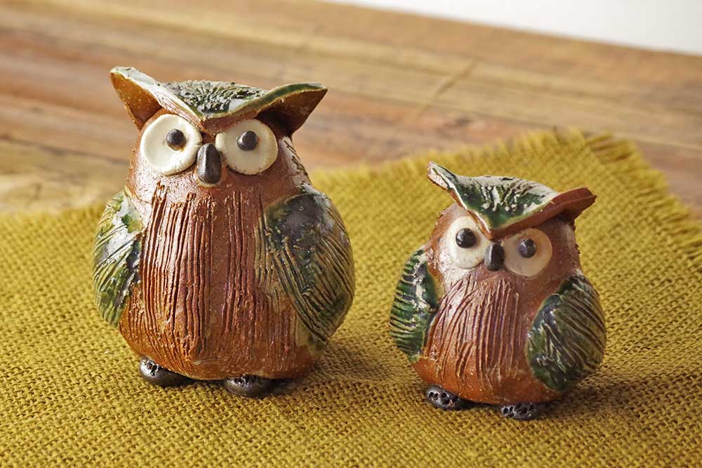 激レア　希少　高瀬秀雄作　特別限定品　シマフクロウ　幸運　木彫り　風水　オブジェ 激レア 希少 高瀬秀雄作 特別限定品 シマフクロウ 幸運 木彫り 風水