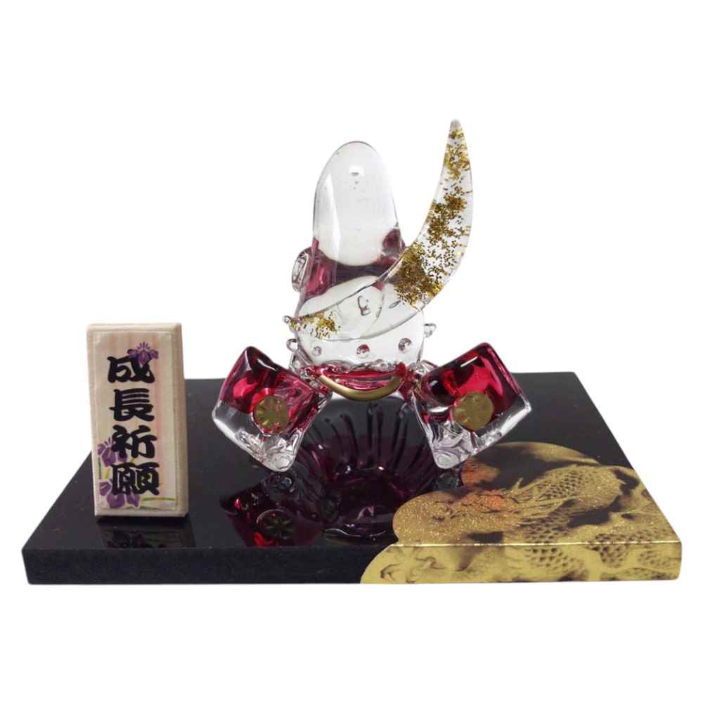 chuchumama ☆彡　ガラス工芸　金箔入り　ガラスの鯉のぼり（大） chuchumama ☆彡様専用 ガラス工芸 金箔入り ガラスの鯉のぼり（大）