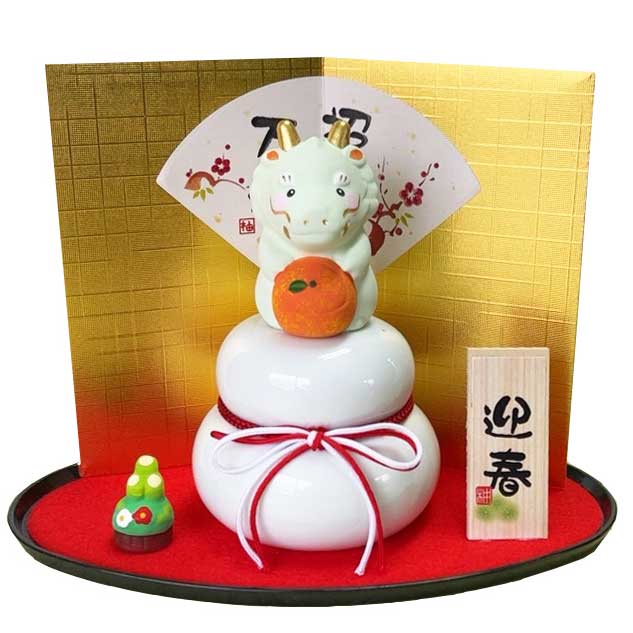 楽天市場】干支 辰 置物 龍 たつ りゅう 2024年 柚子舎/ 辰 俵飾り 