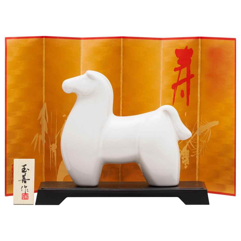 楽天市場】干支 午 置物 馬 うま 2026年/ 友禅 /粗品 販促 景品 縁起