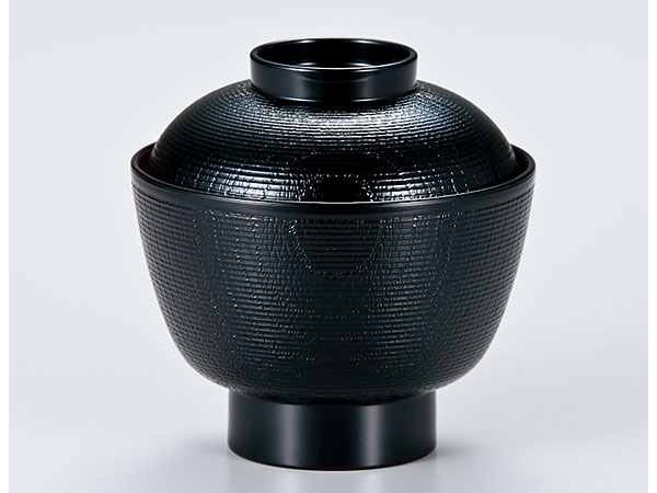 越前漆器　黒塗　煮物椀　５客　まとめて 楽天市場】【クーポン配布中 9/4 20時〜】 雑煮椀 フタ付き 黒