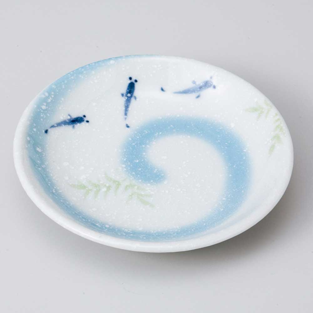楽天市場】食器 金魚 清涼/ すいすい金魚5.0皿 /取り分け用小皿