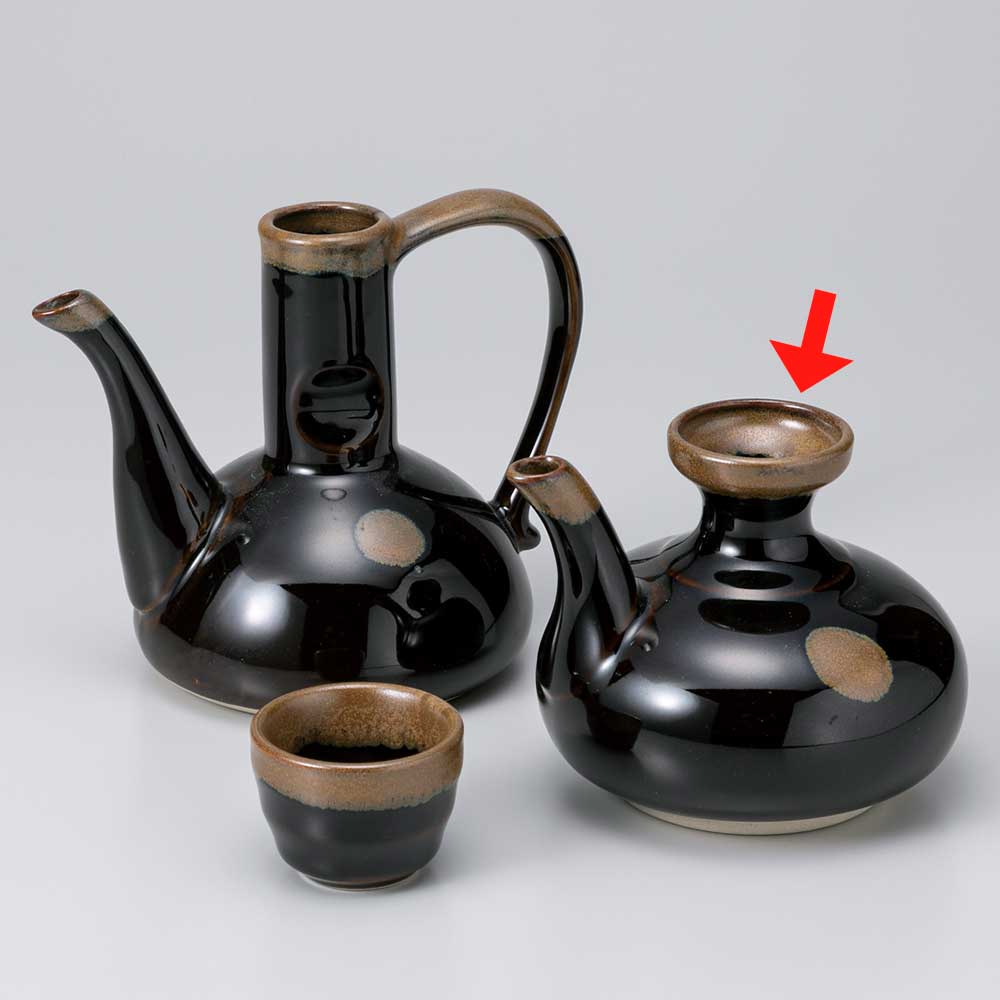 楽天市場】お酒 酒器 熱燗 鋳心ノ工房 結びつる燗鍋 深型 : がらんどう