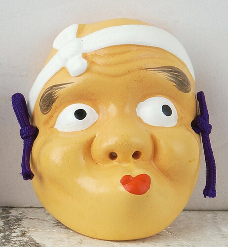 楽天市場】能面袋(中) 扇柄 面当付 : なにわのよろず屋さん