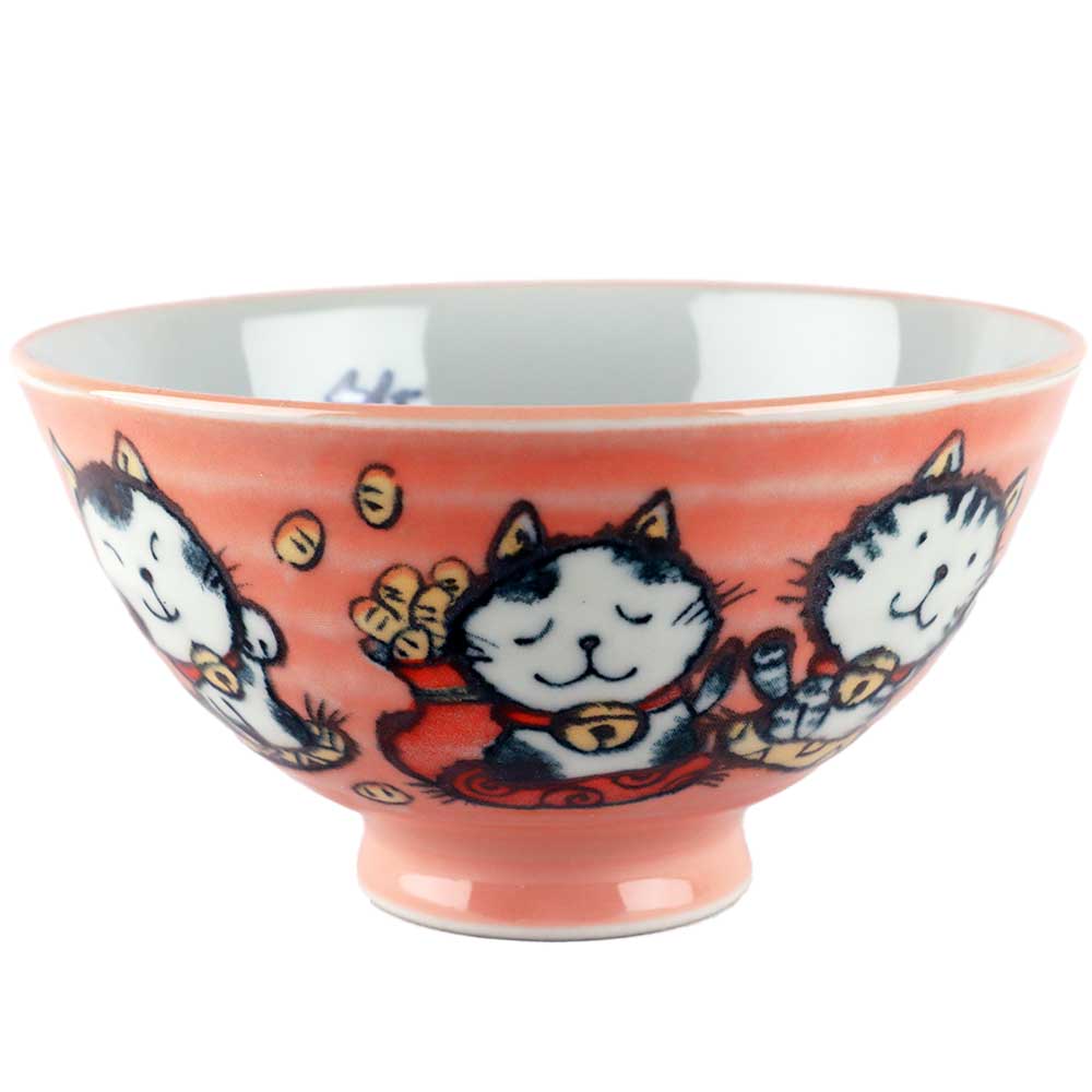 楽天市場】ご飯茶碗 かわいい/ ネコさんぽ 飯碗（小） /飯碗 ライスボール Rice Bowl 猫 ねこ：美濃のちゃわん屋さん 古林恩羅院