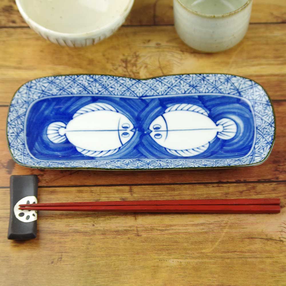 楽天市場】食器 金魚 清涼/ すいすい金魚5.0皿 /取り分け用小皿