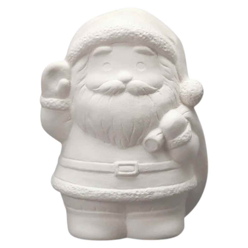 楽天市場】お絵かき サンタクロース（陶器）貯金箱 サンタ