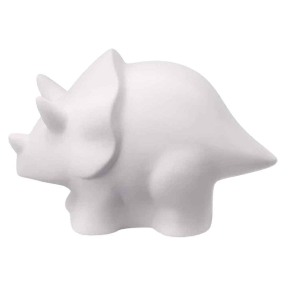 楽天市場】陶器 キット 絵付け 置物/ お絵かき恐竜(ティラノサウルス