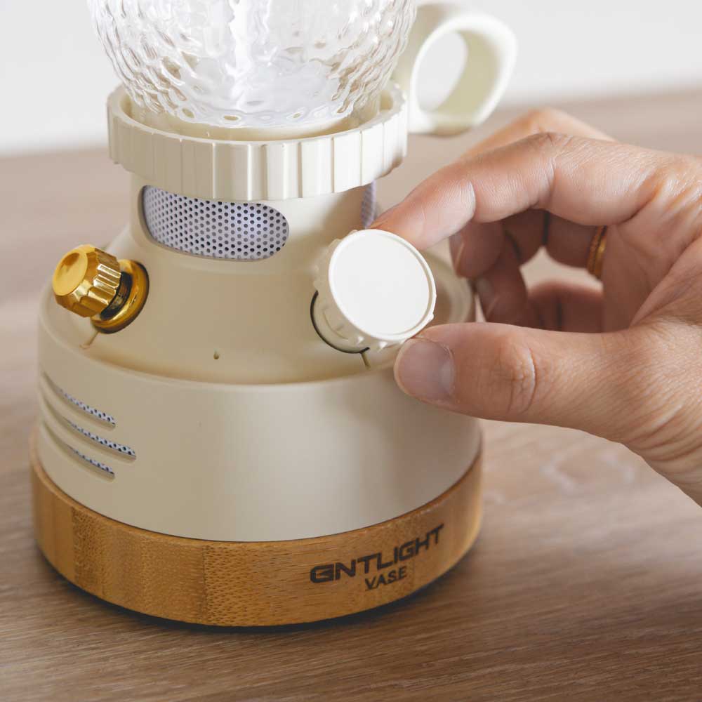 ENTLIGHT Vase] ランタンスピーカー Bluetooth対応 モダンな