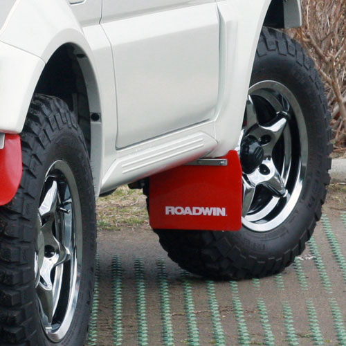 楽天市場】ジムニー エクステリア ROADWINマッドフラップ・リアAタイプ