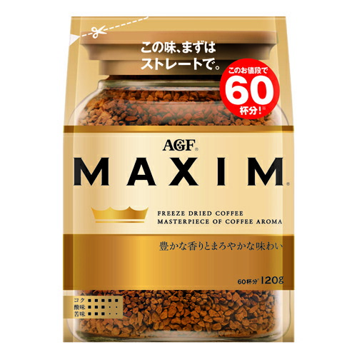 味の素AGF　「マキシム」　袋　１２０ｇ&times;12個｜Re-light