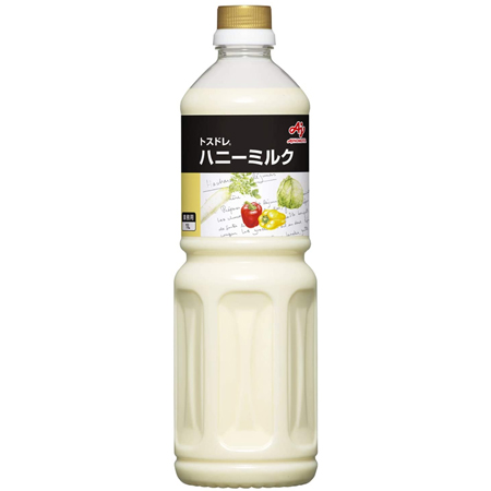 AJINOMOTO　味の素　ＤＲトスドレ　ハニ－ミルク　1L×6本