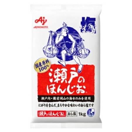 味の素　「瀬戸のほんじお」袋　1000g×20袋