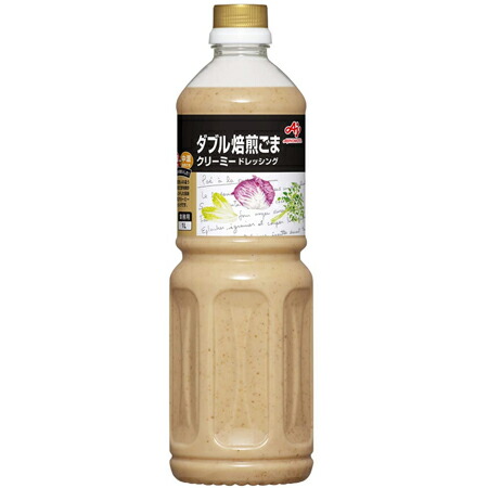 AJINOMOTO　味の素　ＤＲダブル焙煎ごまクリ－ミ－　1L×6本