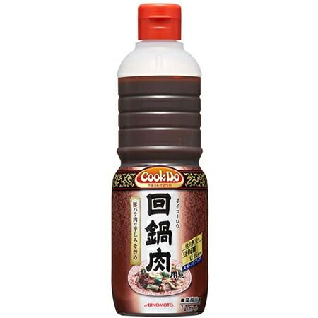 AJINOMOTO　味の素　ＣｏｏｋＤｏ-クックドゥ　回鍋肉用　1L×6本