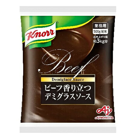 AJINOMOTO　味の素　ビ－フ香り立つデミ　500g×10袋 7,828円
