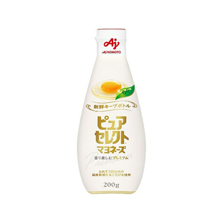 味の素　「ピュアセレクト マヨネーズ」新鮮キープボトル200g　200g×20個